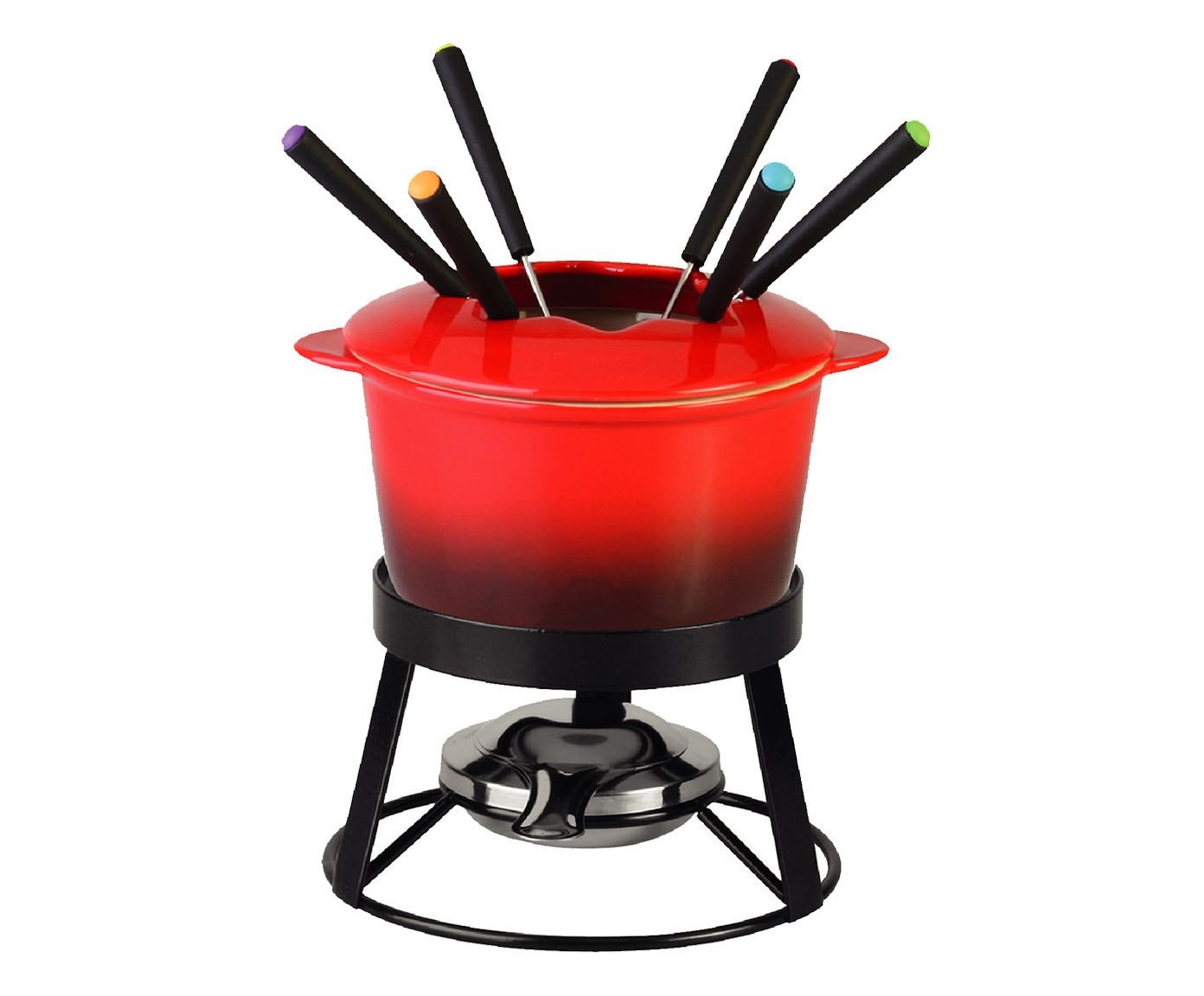 Jogo Fondue Aretha Vermelho image number 0