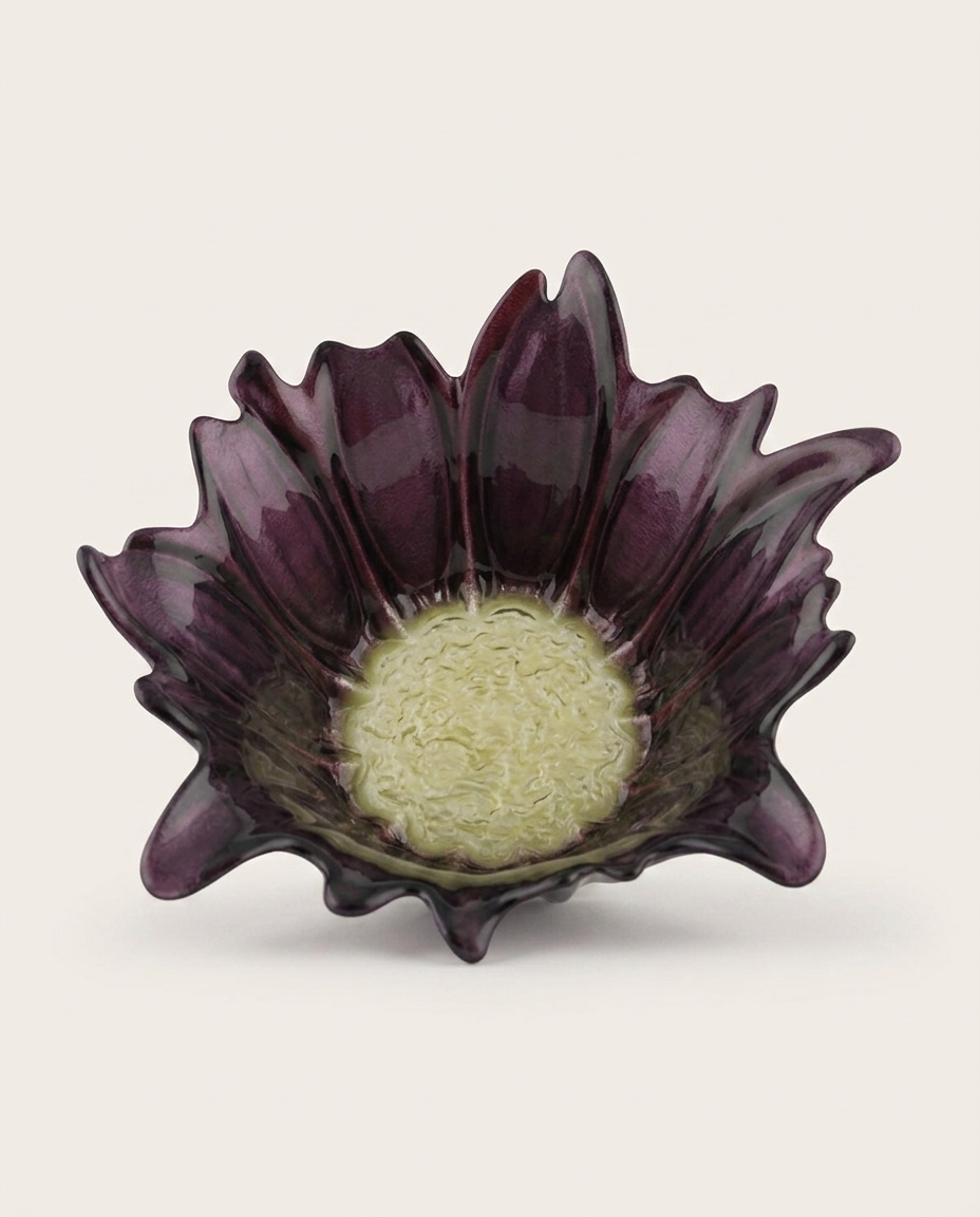 Centro de Mesa Mazzo Roxo e Amarelo - image 1