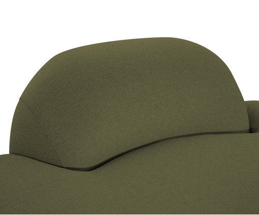 Sof&aacute; Petra em Tecido Easy Clean Verde  I image number 4