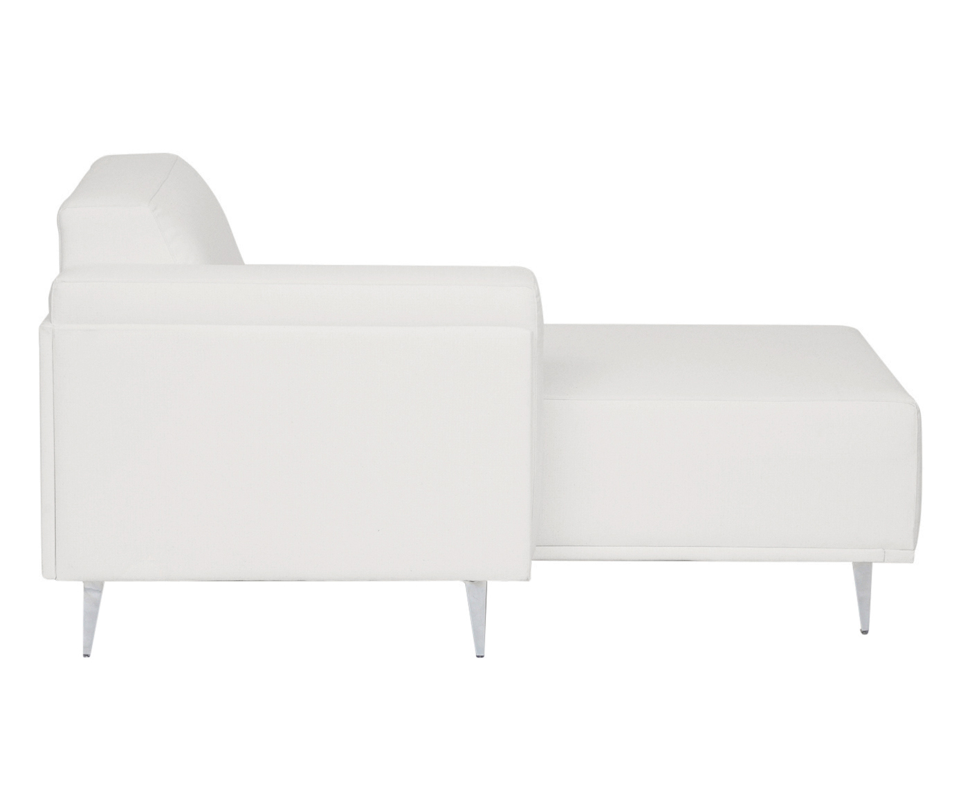 Sof&aacute; Modular com Chaise Direita em Linho Antonio Cotton image number 5