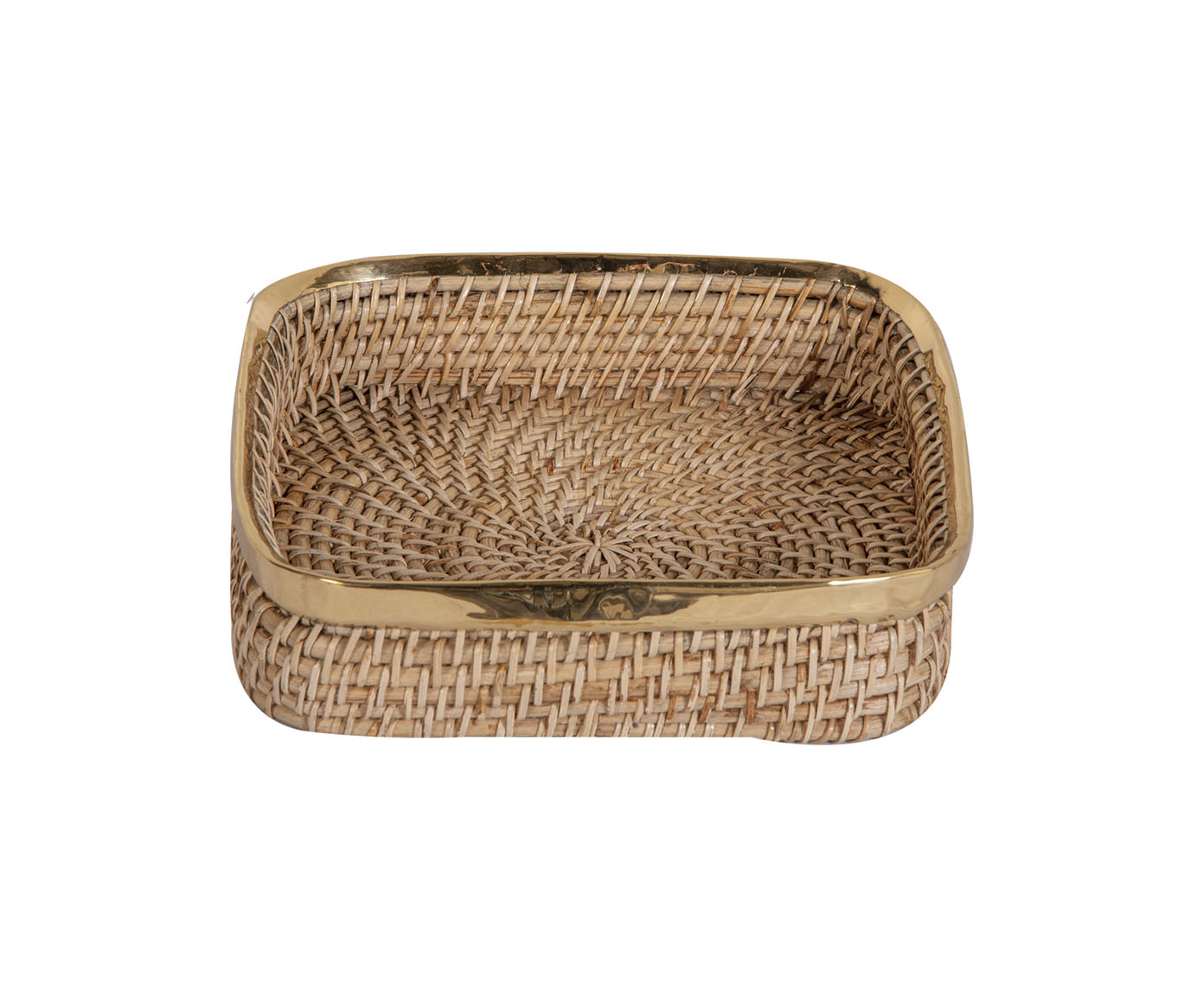 Jogo de Cesto Natural Dourado image number 3