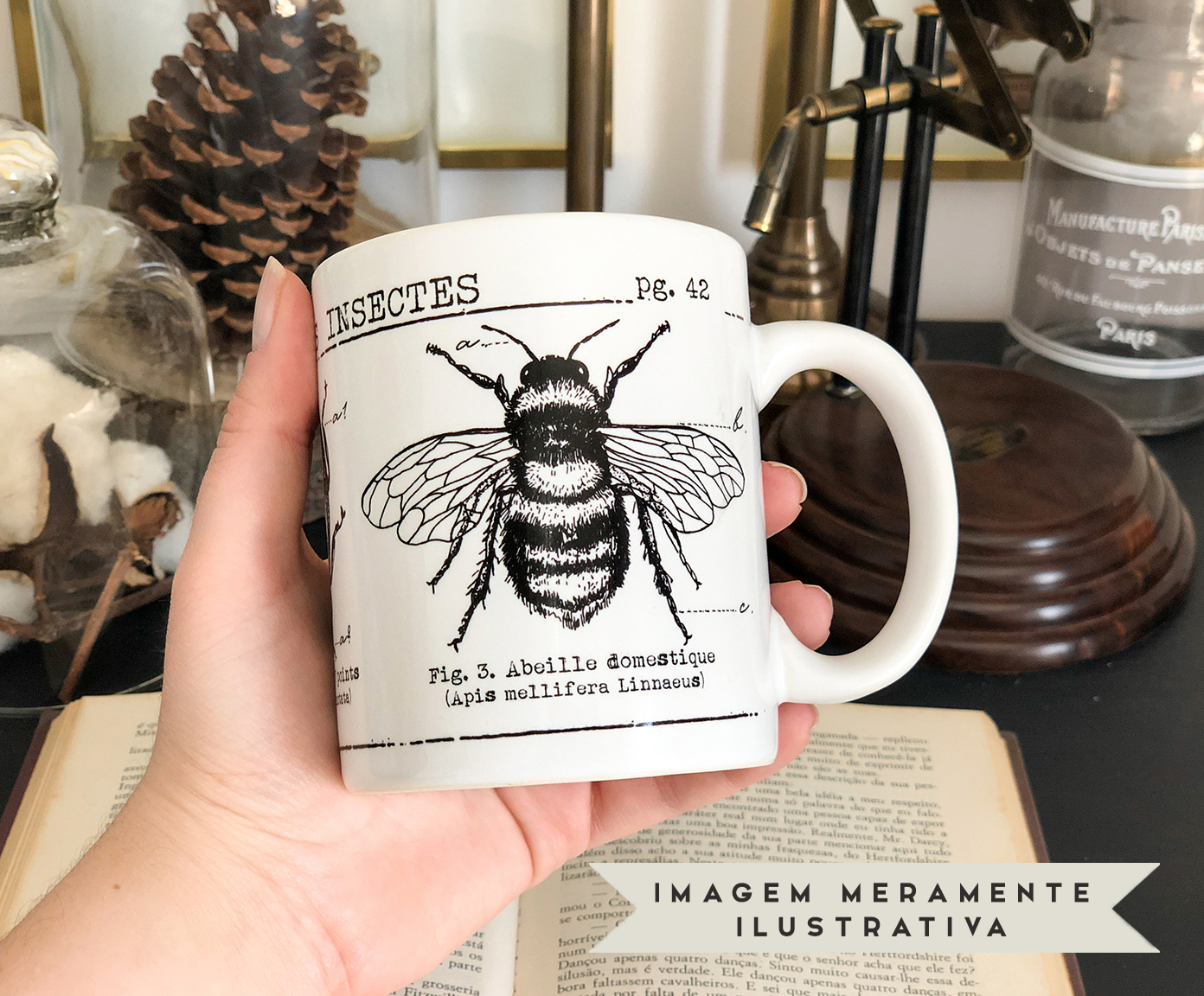 Caneca Les Insectes image number 3