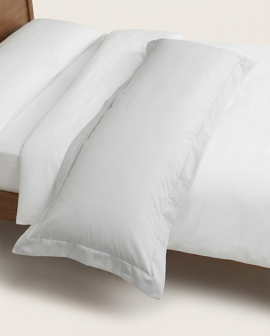Fronha Body Pillow Prata - 200 Fios image number 8