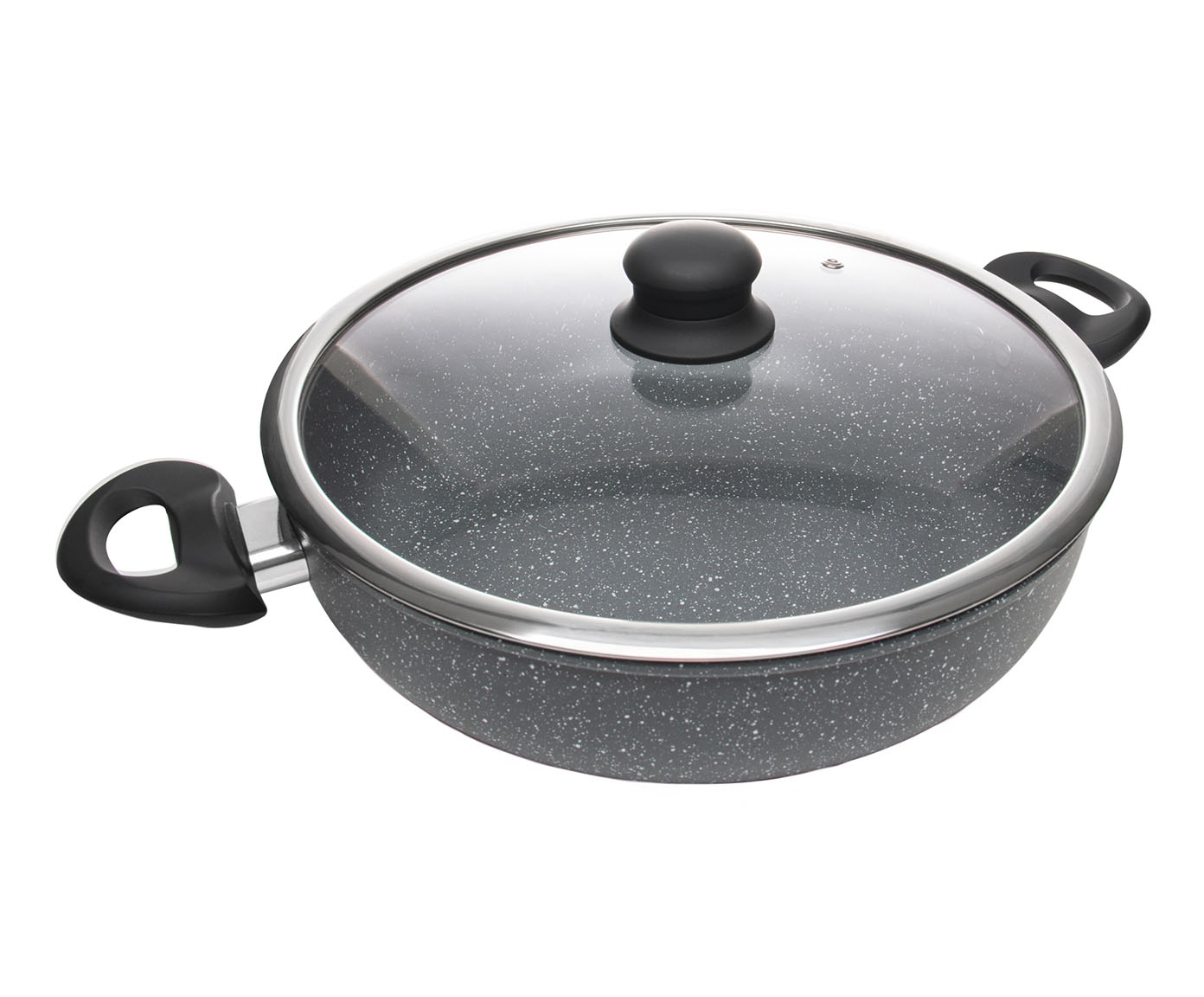 Frigideira Wok de Indu&ccedil;&atilde;o Granilite Cinza - image 0