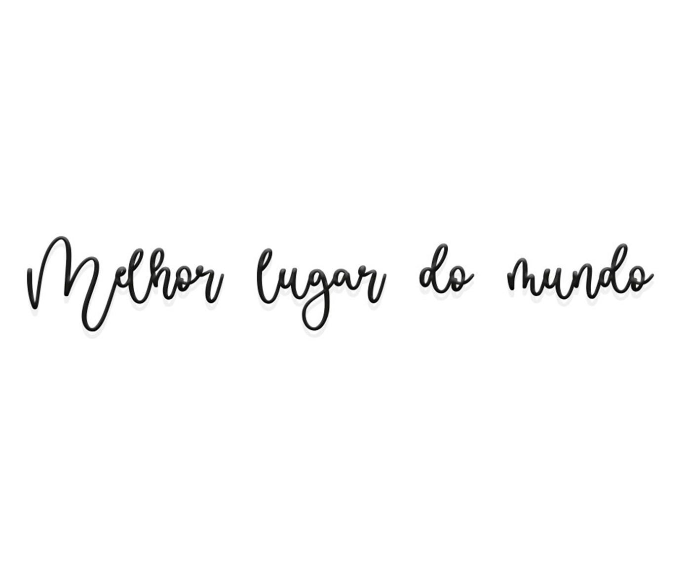 Adorno de Parede Melhor Lugar image number 0