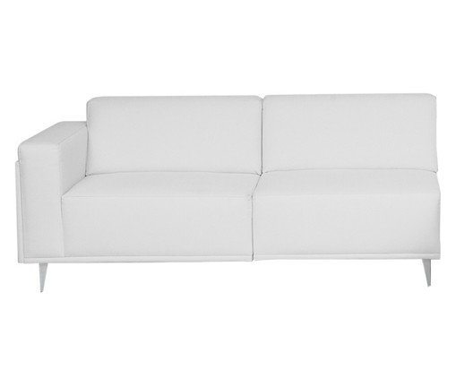 Sof&aacute; Modular com Chaise em Linh&atilde;o Ant&ocirc;nio Cotton Cru image number 5