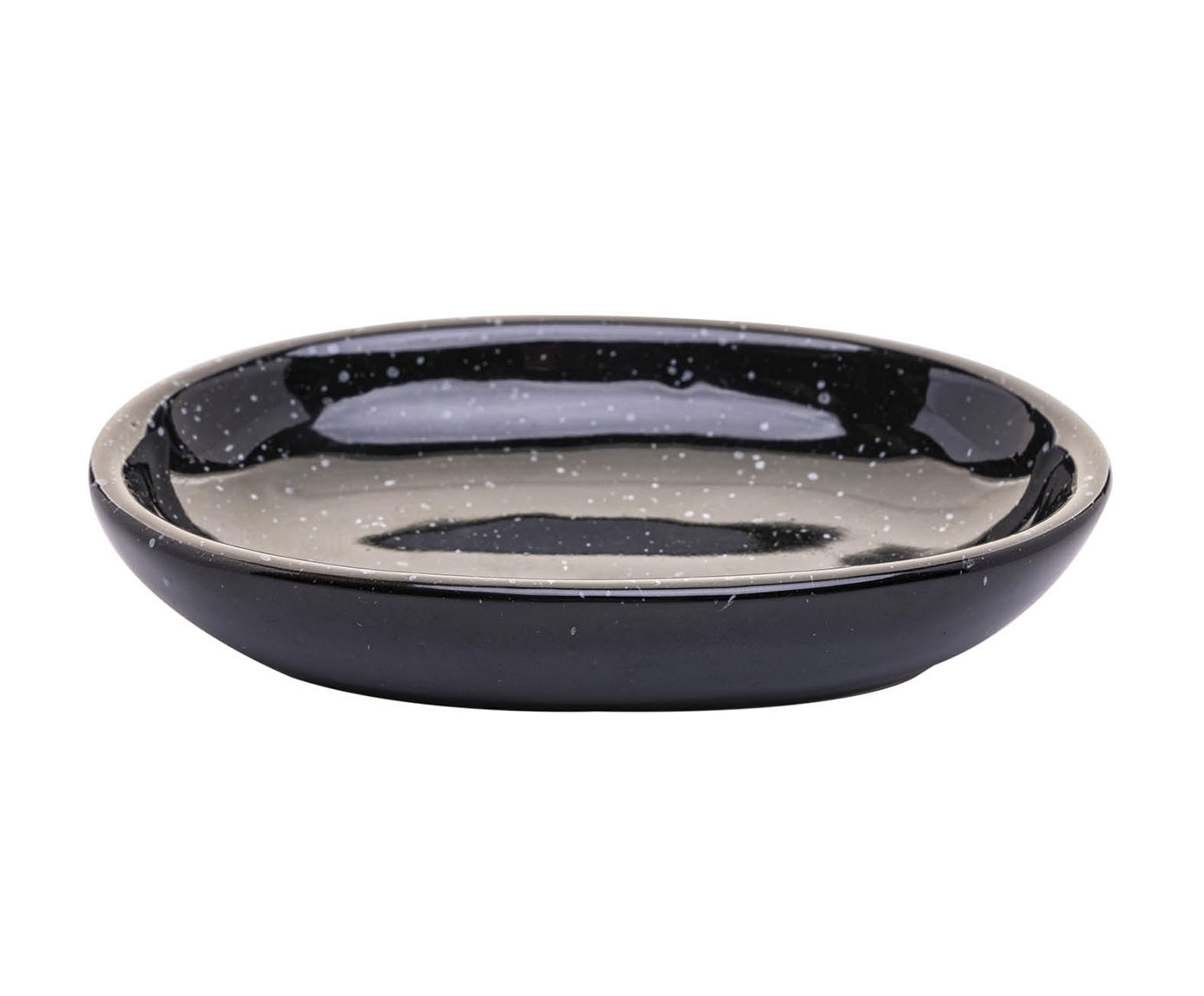 Jogo para Banheiro Dots Preto image number 1