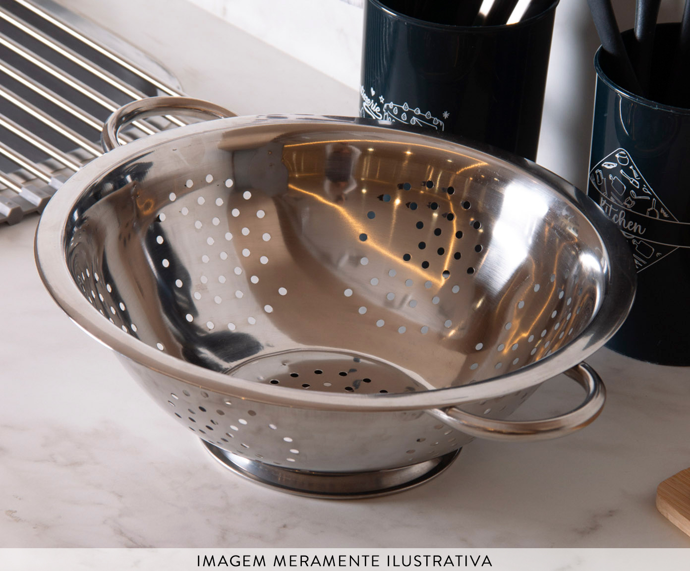 Escorredor em Massa em Inox Prime image number 4