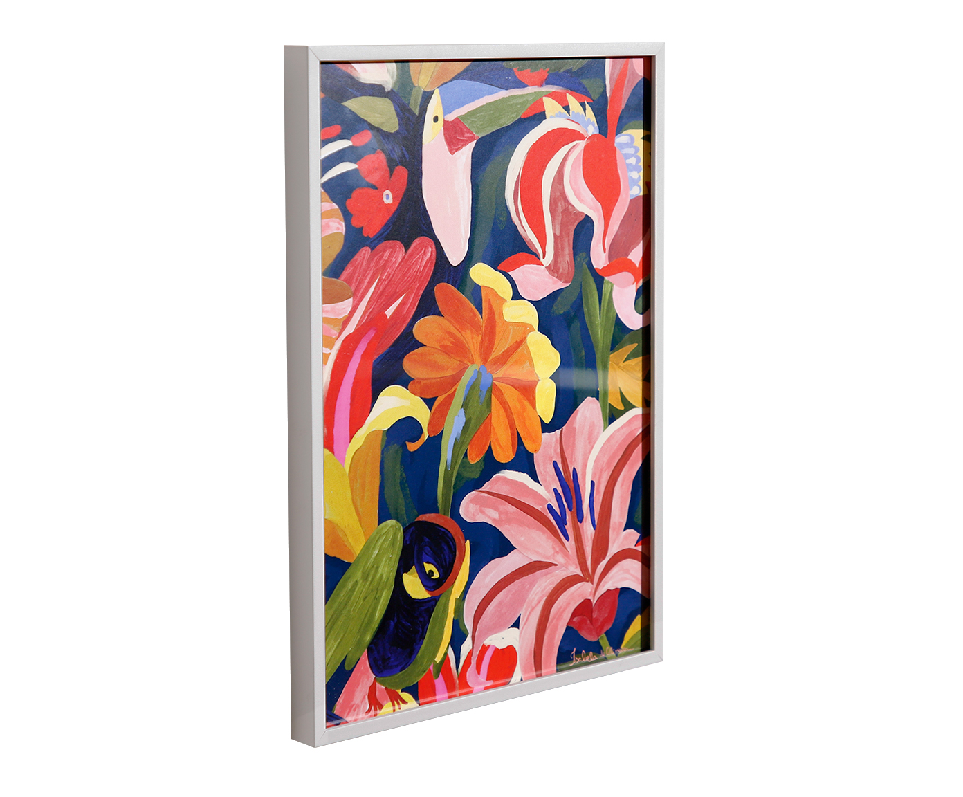 Quadro Decorativo Tucano Floral image number 2