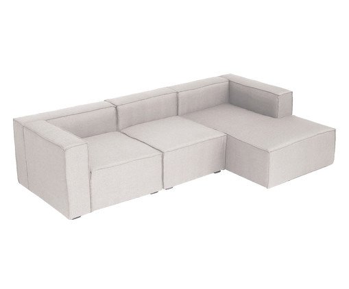 Sof&aacute; 3 M&oacute;dulos Chaise Mensa Fendi image number 2