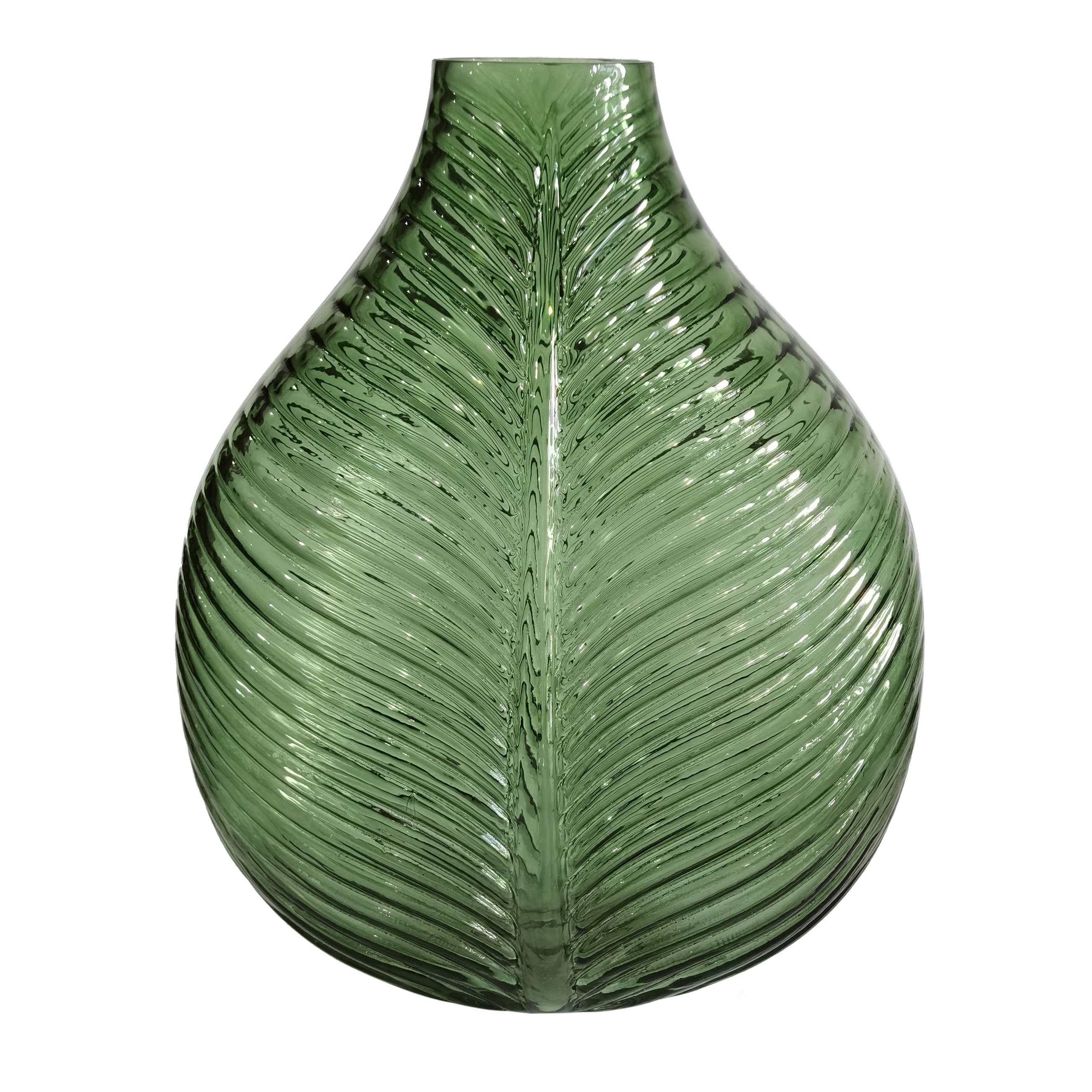 Vaso em Vidro Anna - Verde image number 0