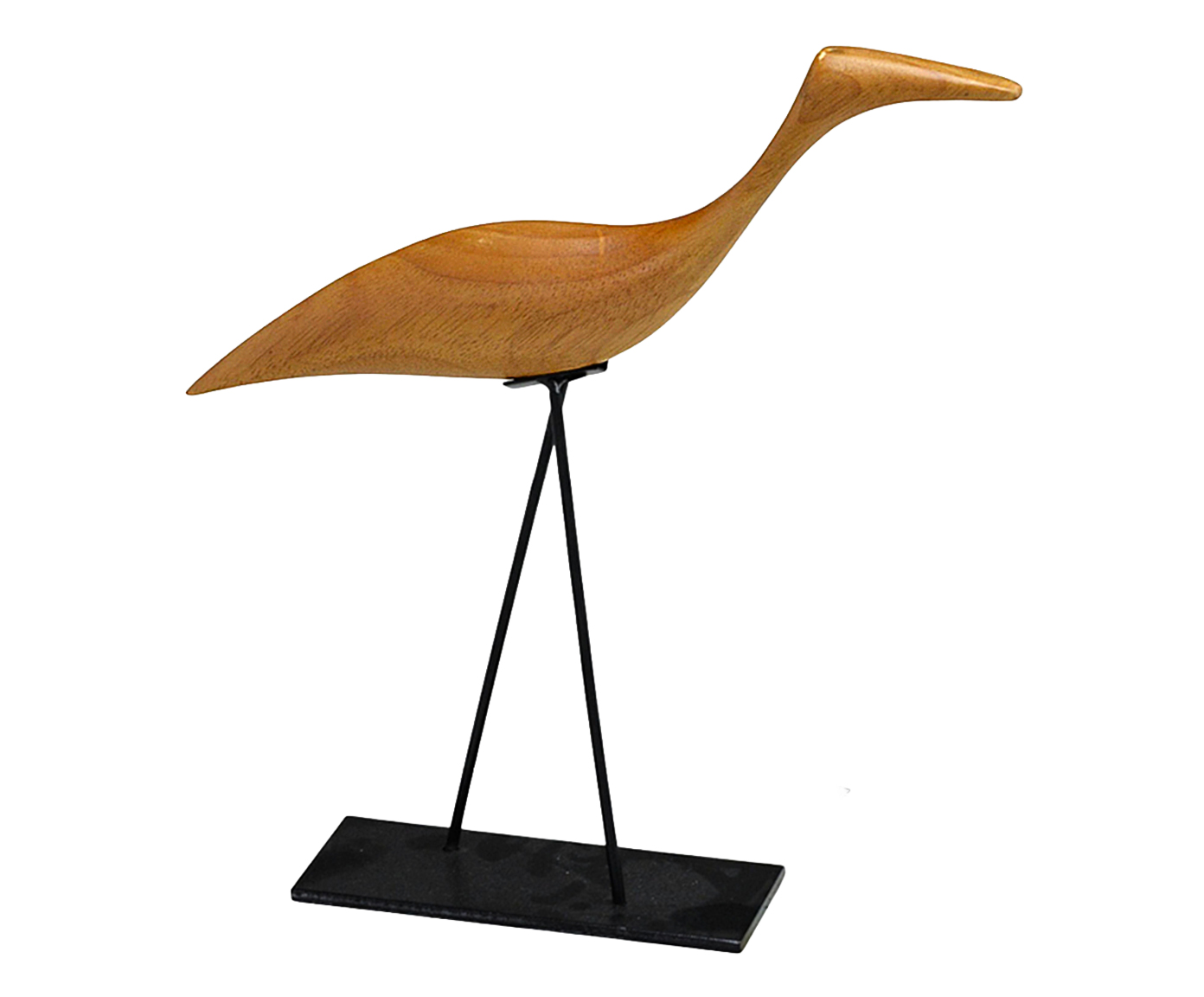 Gar&ccedil;a Decorativa Passos Marrom e Preto - image 0