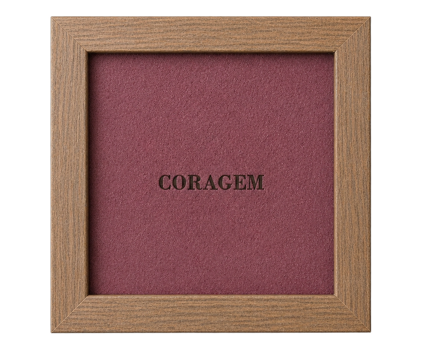Quadro "Coragem" Camur&ccedil;a Vinho - image 0