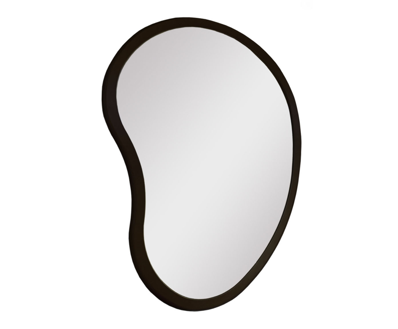 Espelho de Parede Org&acirc;nico Egg Preto image number 0