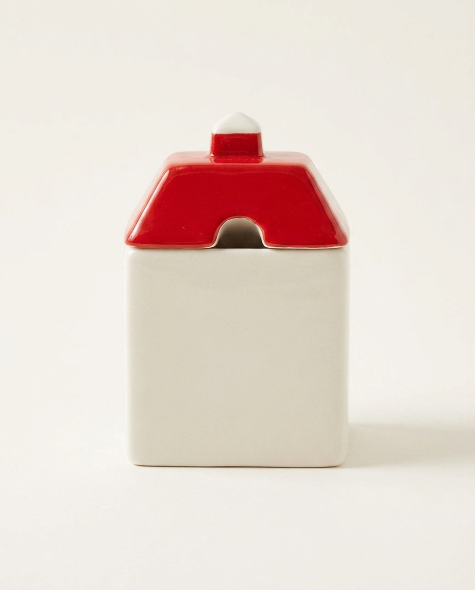 A&ccedil;ucareiro de Ceramica Le Casette Vermelho - image 0