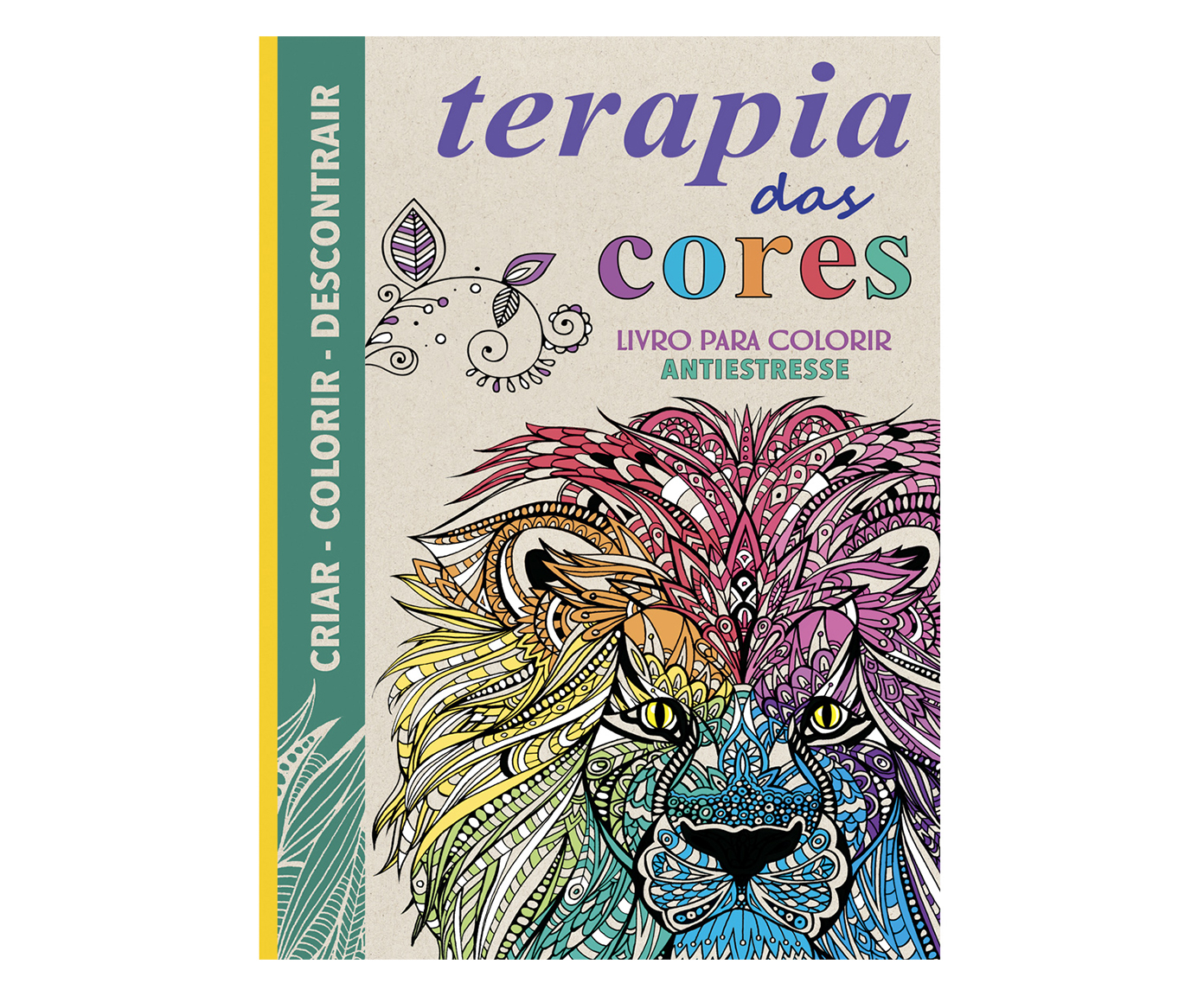Livro "Terapia das Cores - Livro para Colorir Antiestresse" - image 0