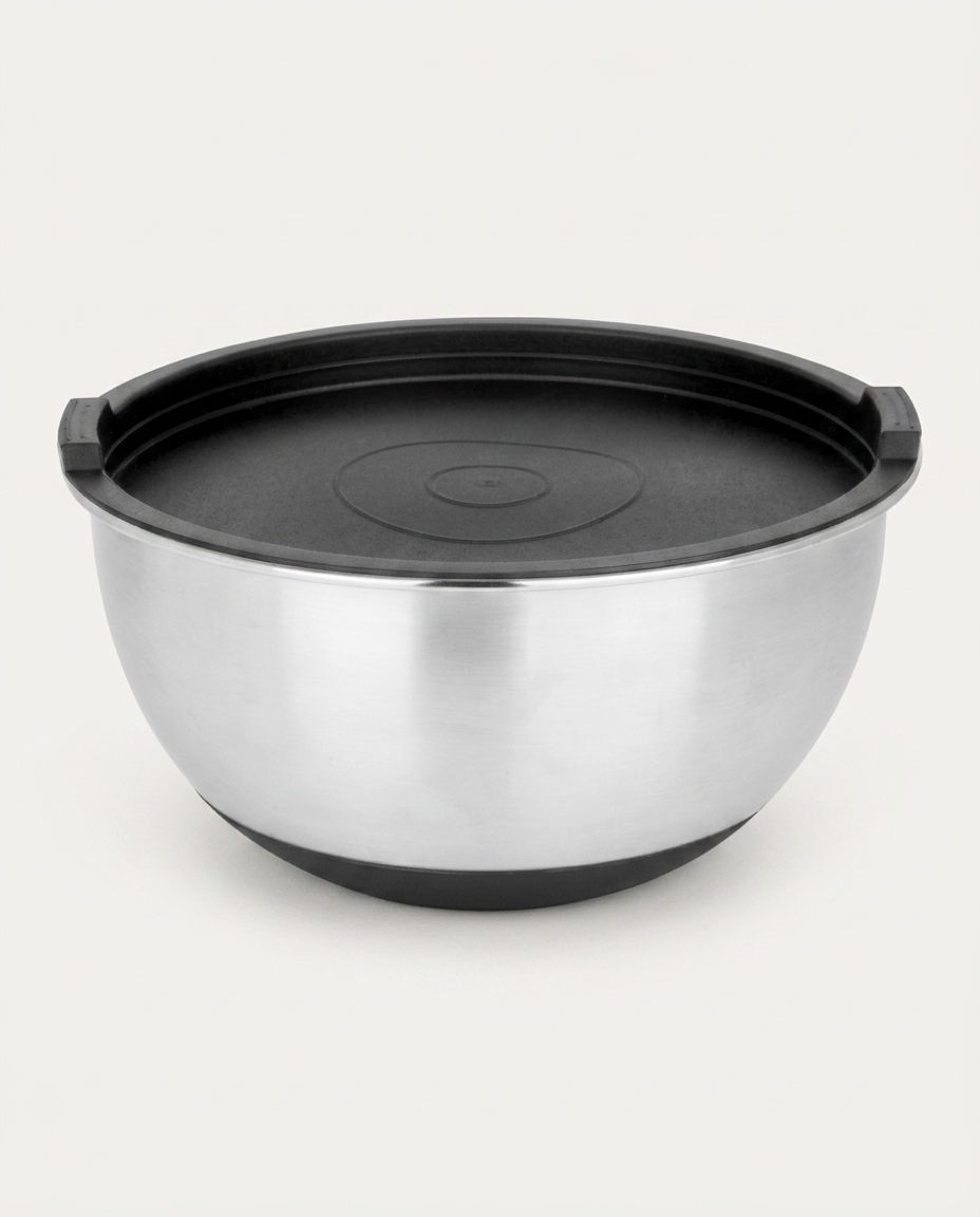 Bowl com Tampa em Inox Ghidini image number 0