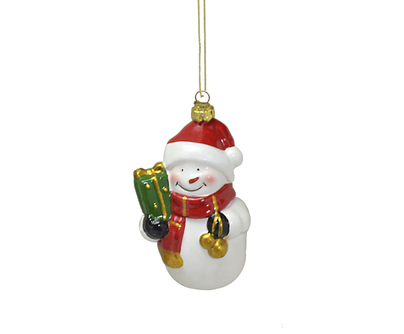 Enfeite para Pednurar Boneco de Neve Feliz - image 0