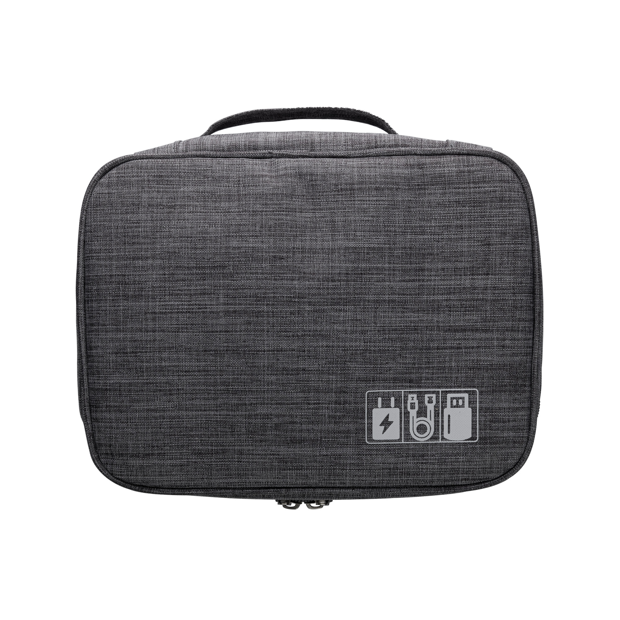 Organizador de Cabos com Al&ccedil;a Cinza - image 0
