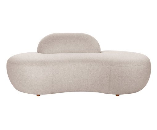 Sof&aacute; Petra em Boucle Soft Bege  I image number 0