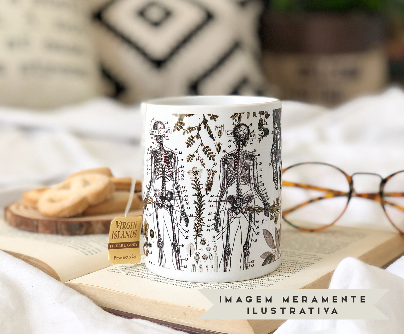 Caneca Esqueleto image number 3