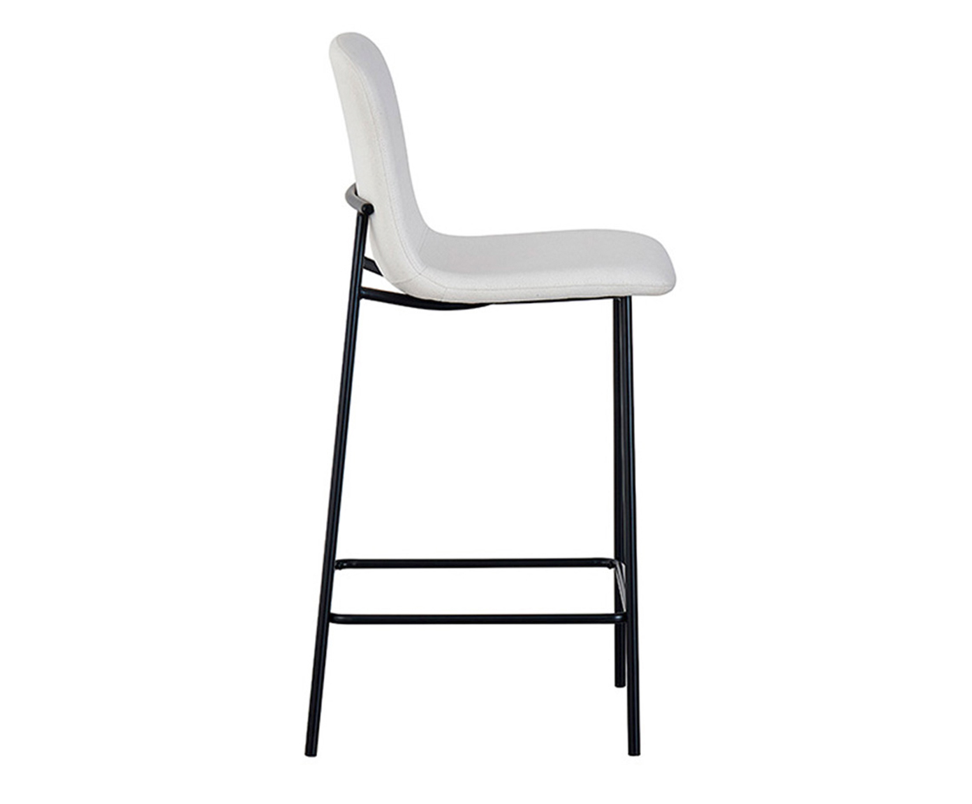 Banqueta Celeste Tecido Off White image number 1