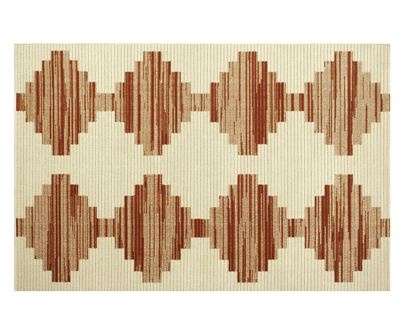 Tapete Chevron Desert Vermelho - image 0