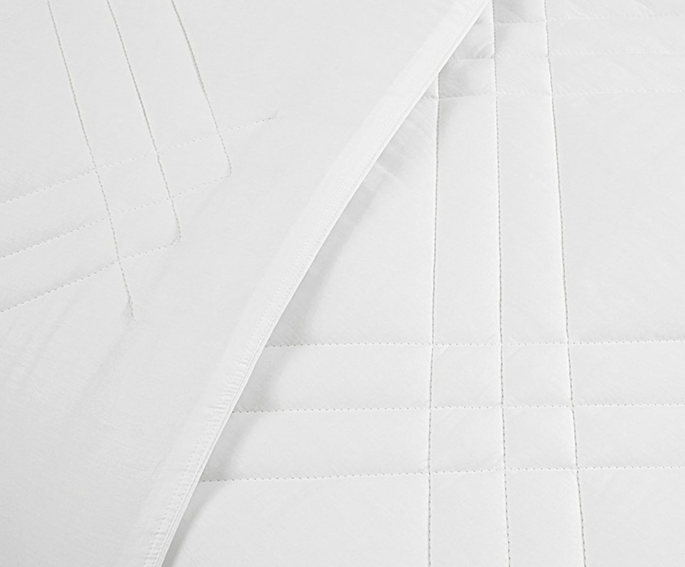 Edredom Acetinado Vision Branco 270 Fios image number 3
