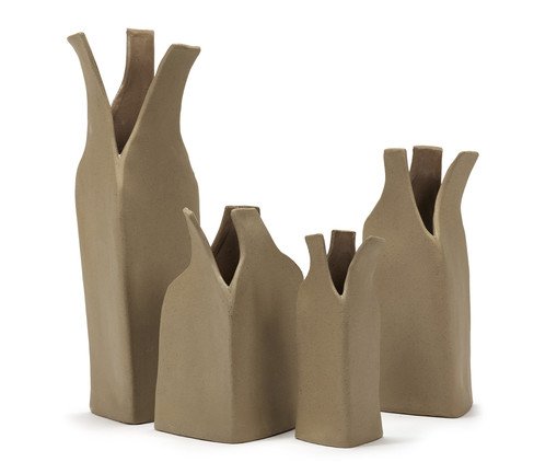 Vaso Flower Bottles Botanique Marrom image number 1