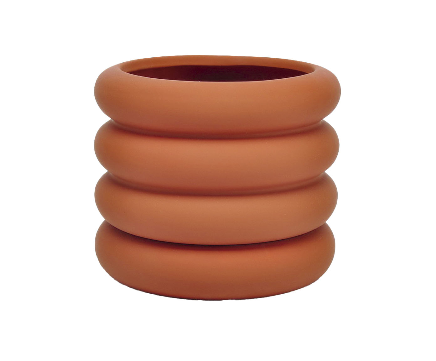 Vaso em Cer&acirc;mica Michelin Laranja I - image 0