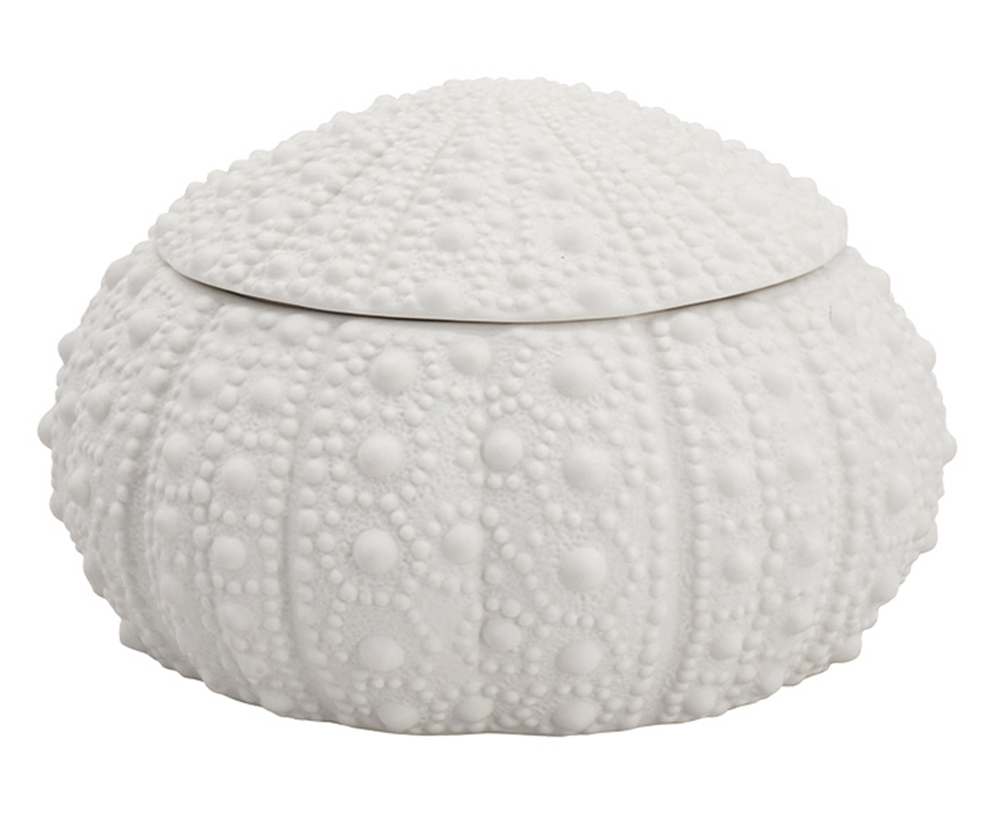 Pote Decorativo Galleta Branco M&eacute;dio - image 0