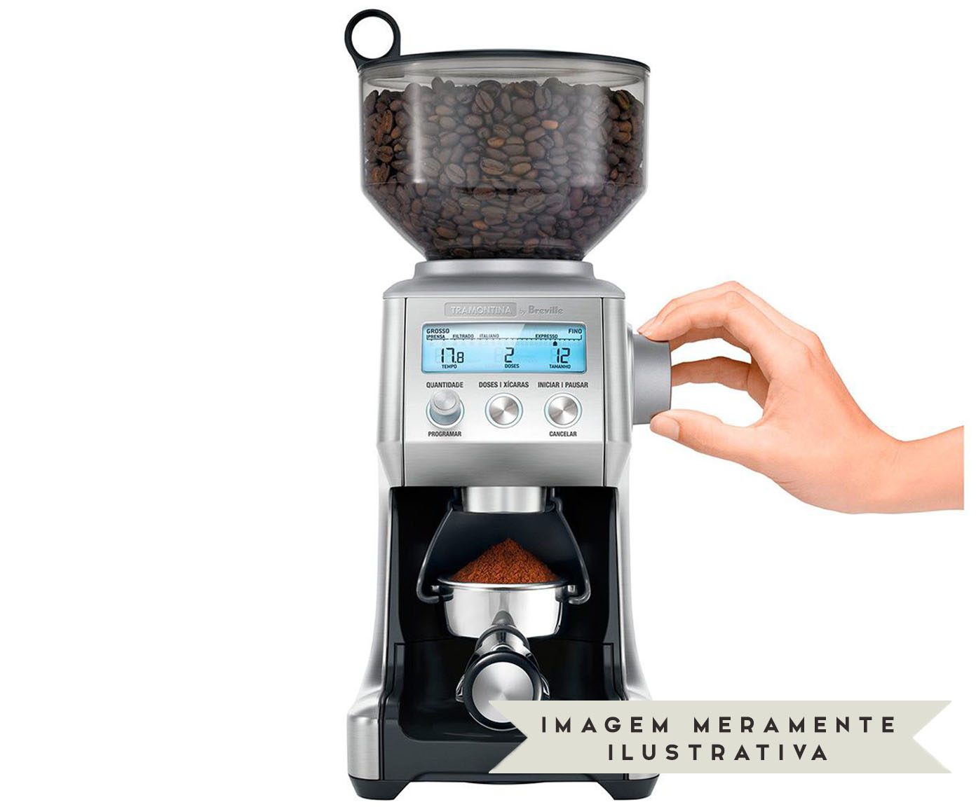 Moedor de Caf&eacute; Express by Breville - Prata image number 2