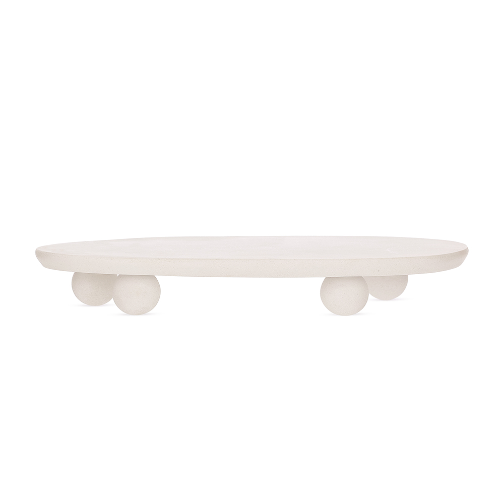 Bandeja Decorativa Eblissint Off White - image 0