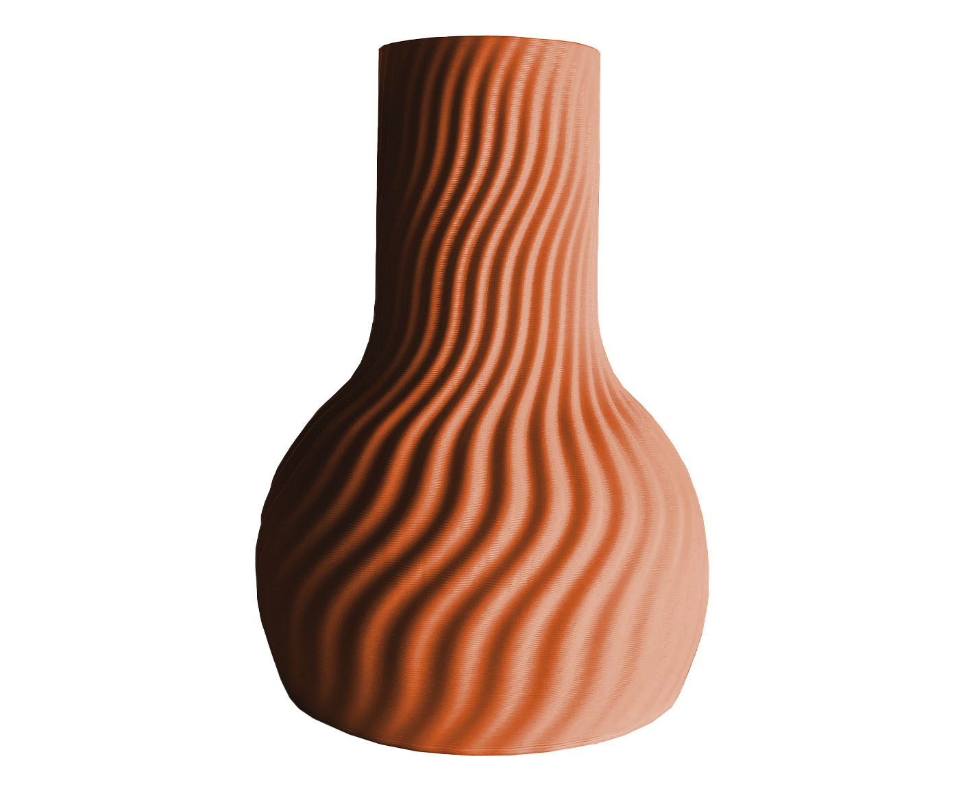 Vaso Onda 2 Terracota image number 0