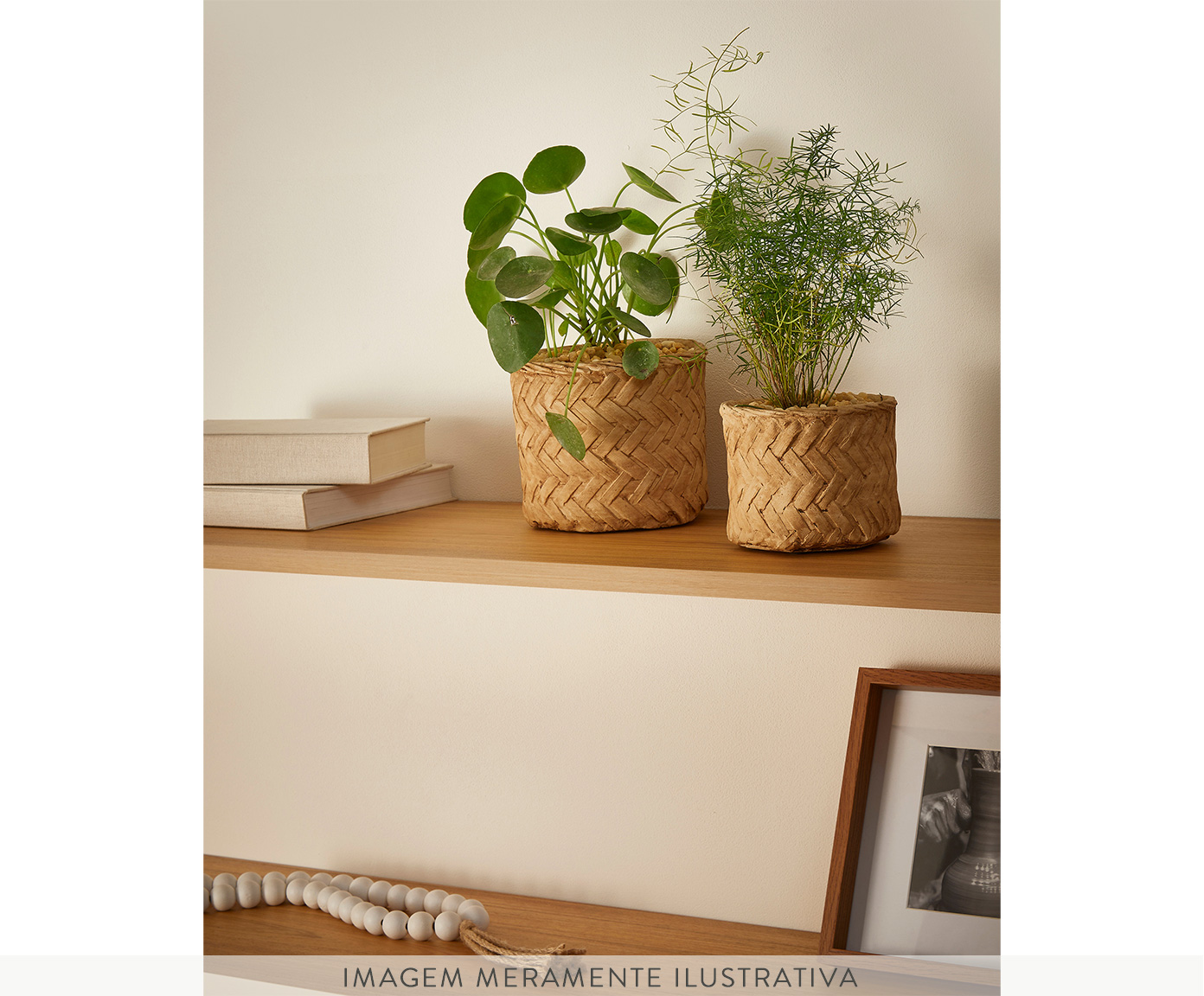 Colar de Mesa em Madeira Casandra - image 1