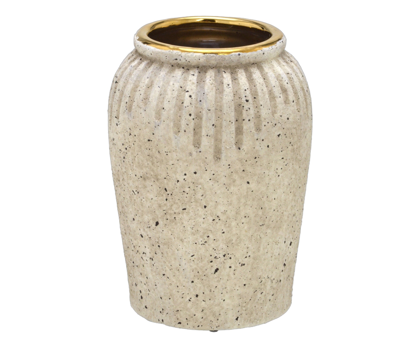 Vaso Decorativo Orya Cinza image number 0