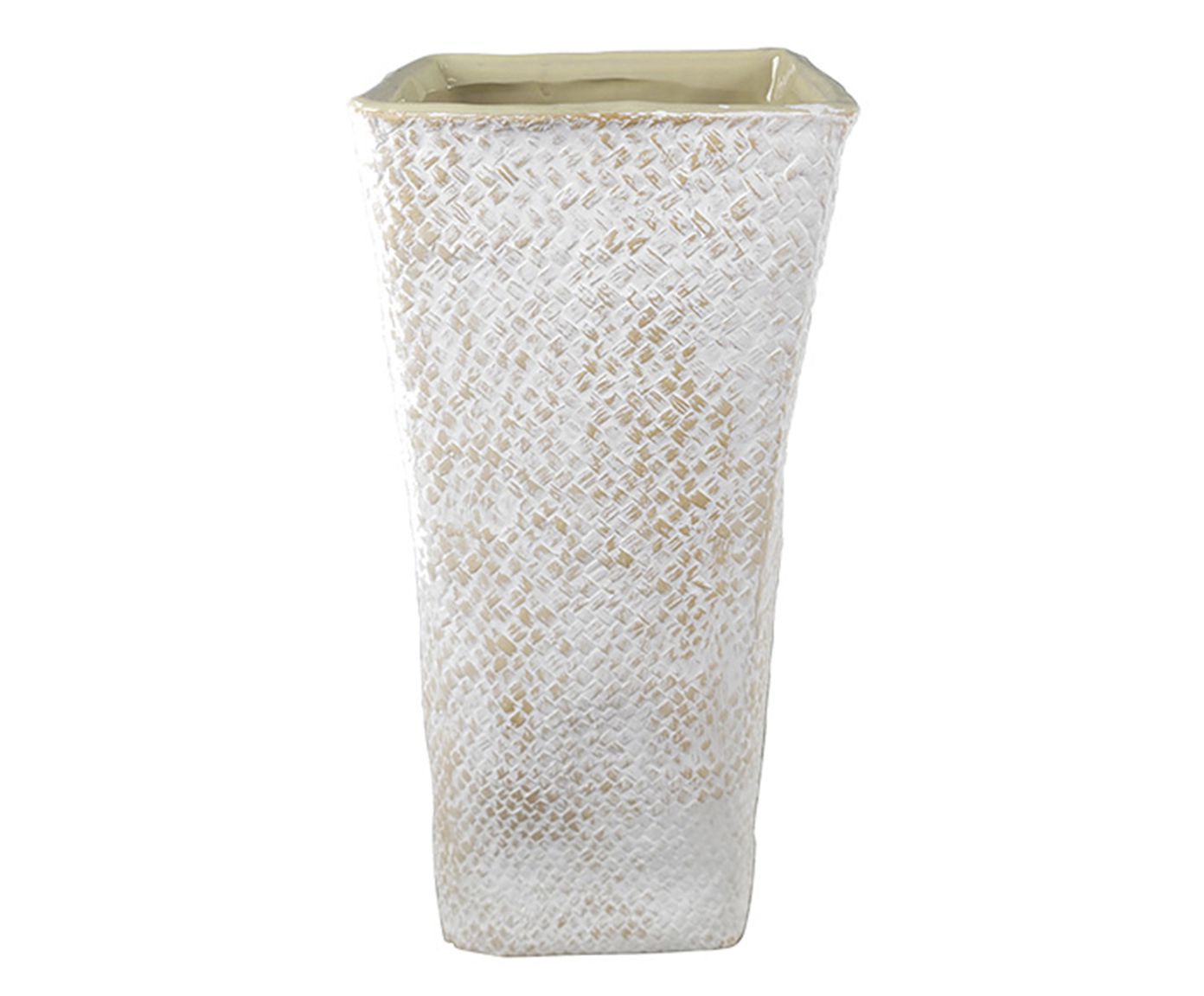 Vaso Decorativo Ferm&eacute; Branco M&eacute;dio image number 0