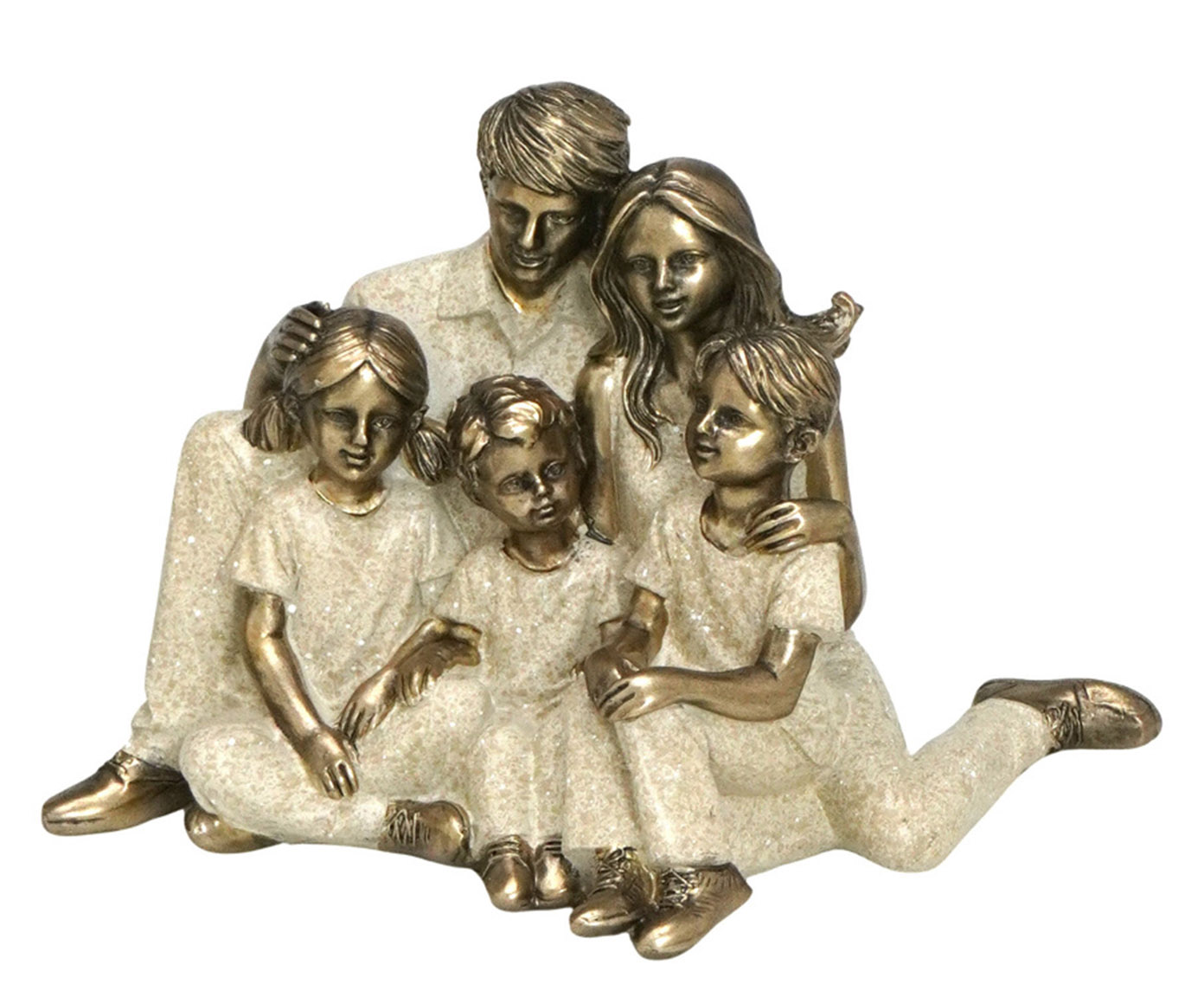 Escultura Familia com Pet Nan&aacute; image number 0