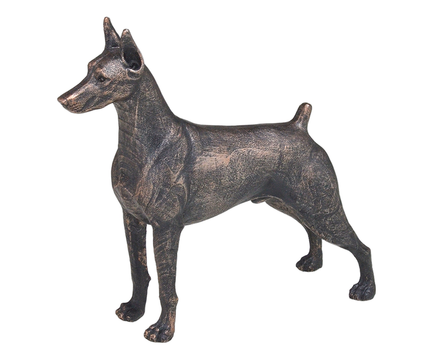 Cachorro Decorativo Pelud Bronze - image 0