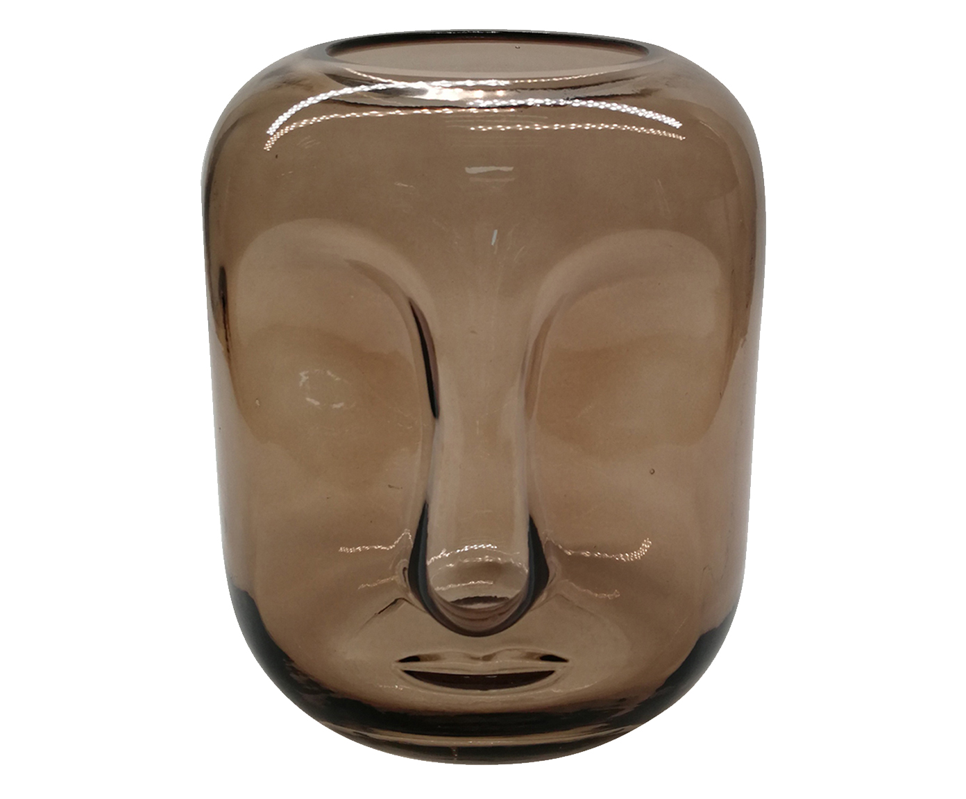 Vaso em Vidro Moara - Fum&ecirc; image number 0