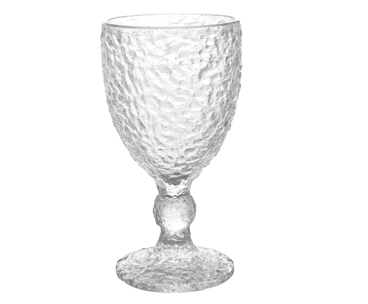Ta&ccedil;a de &Aacute;gua em Cristal Martelado Petra image number 1