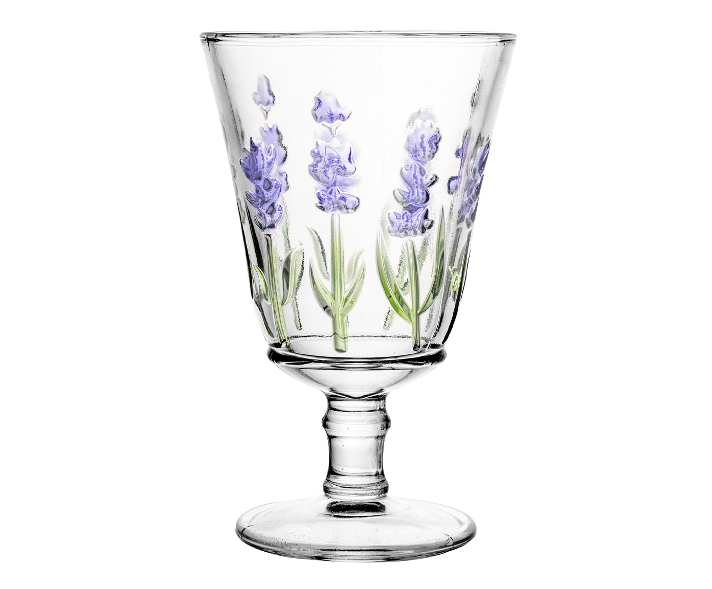 Ta&ccedil;a para &Aacute;gua Lavanda Hand Painting image number 0