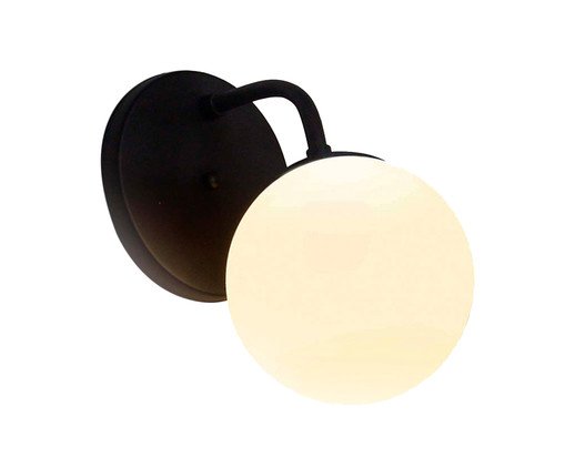 Arandela Pietro Preto - Bivolt image number 0