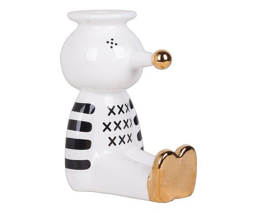 Decoracao de Mesa Sitting Clown Colorido image number 0