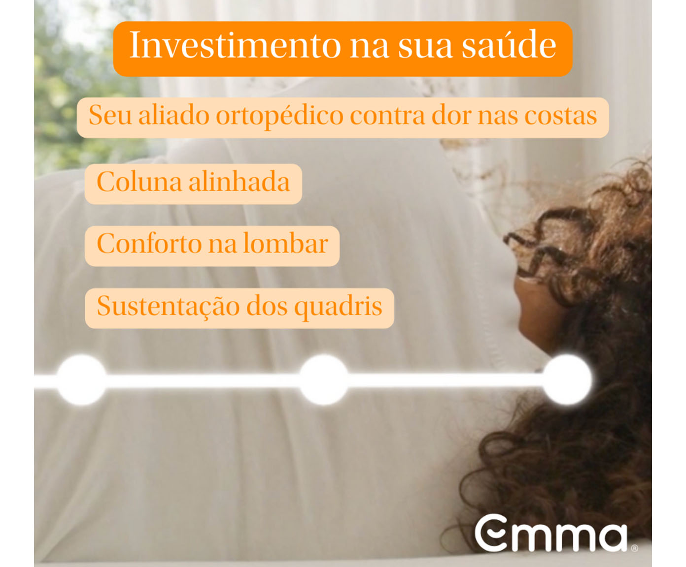 Colch&atilde;o Emma One Plus Solteiro image number 3