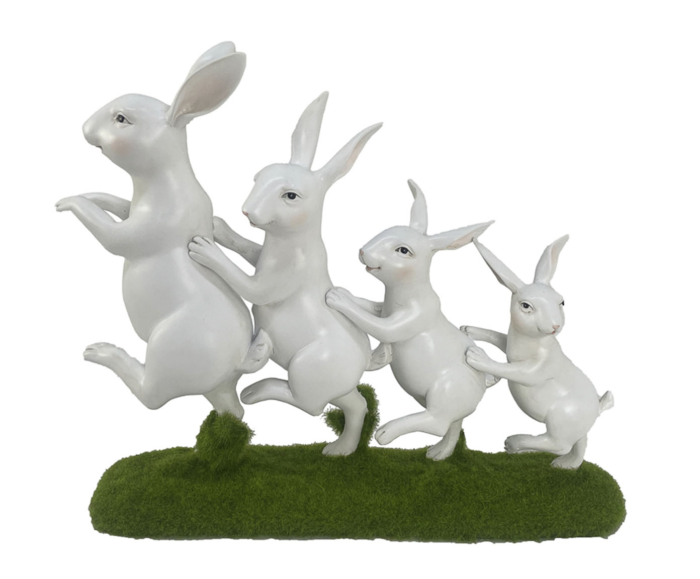 Fila de Coelhos em Resina image number 0
