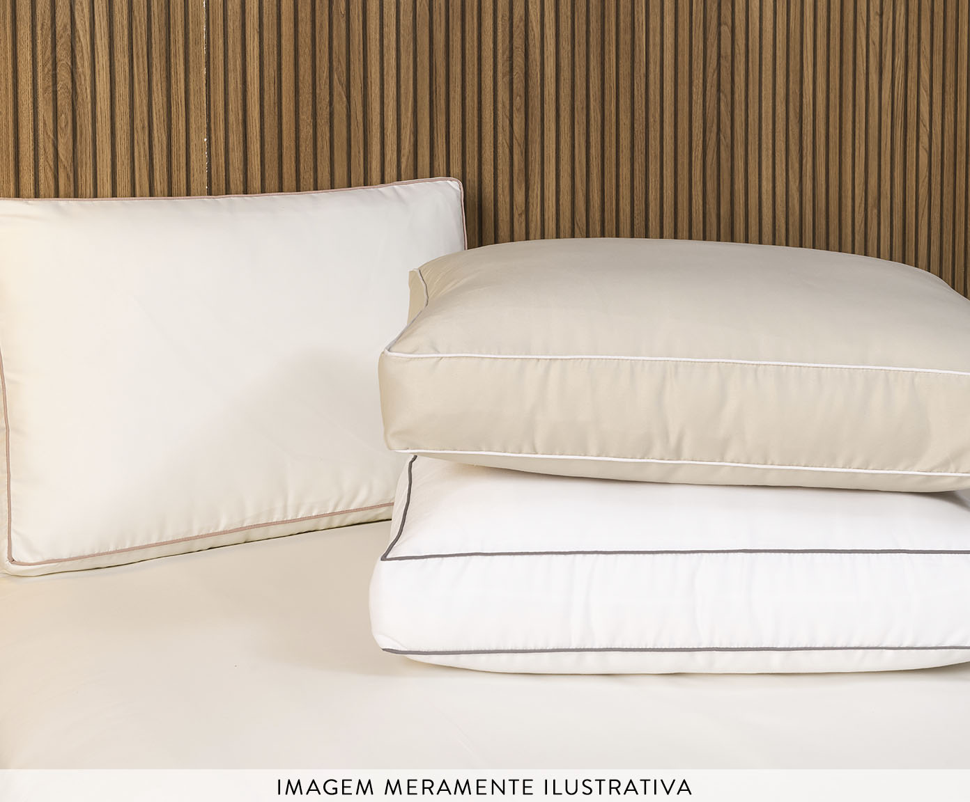 Capa de Almofada Euro Cinza 400 Fios - image 1
