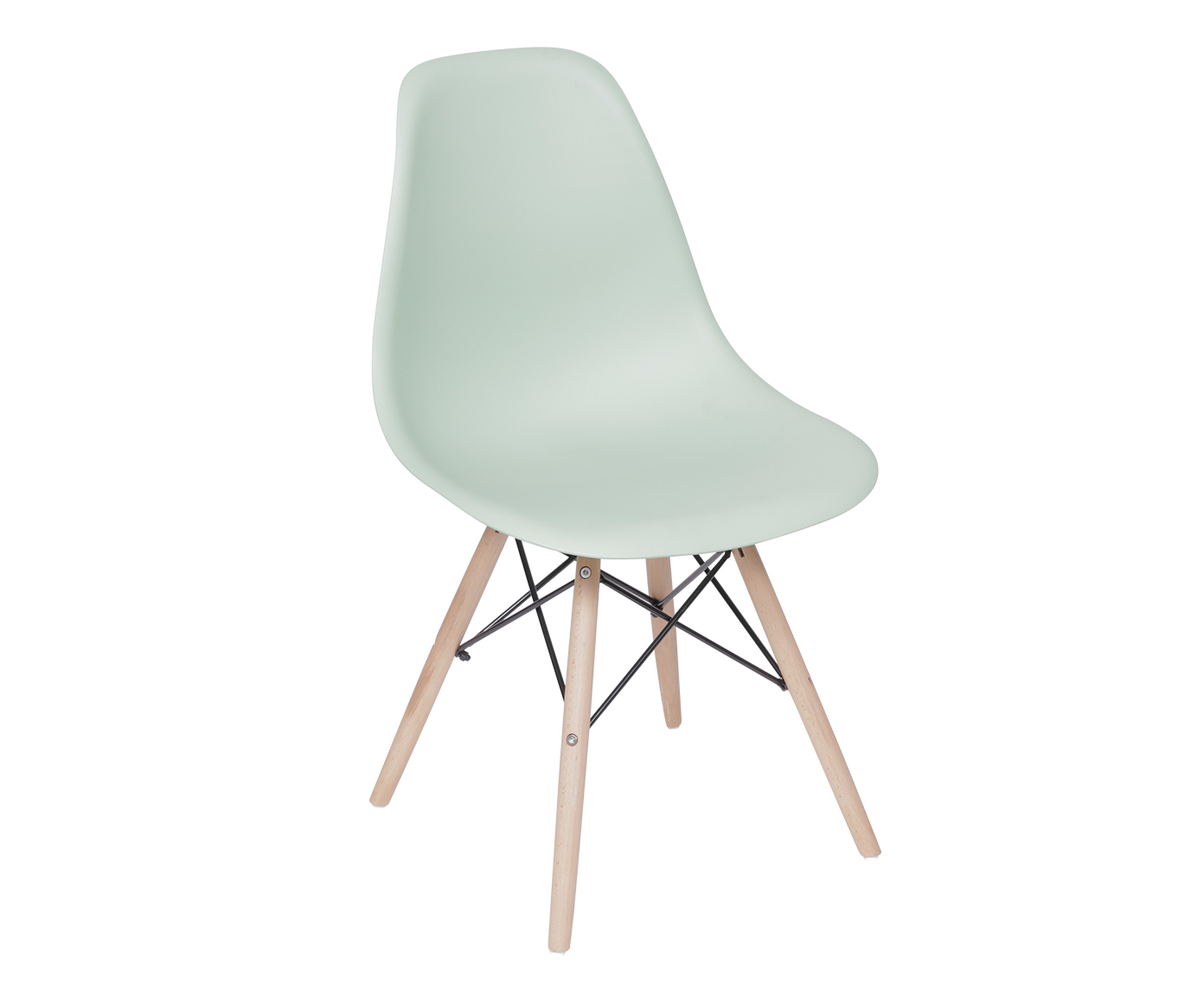 Cadeira Eames Wood - Verde Claro - image 0