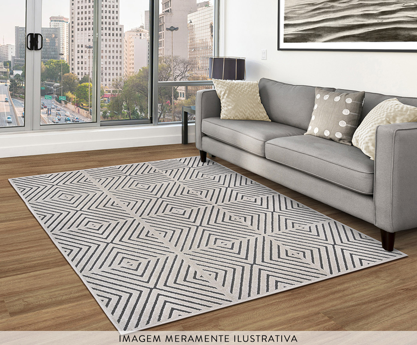Tapete Chevron Quadros image number 2