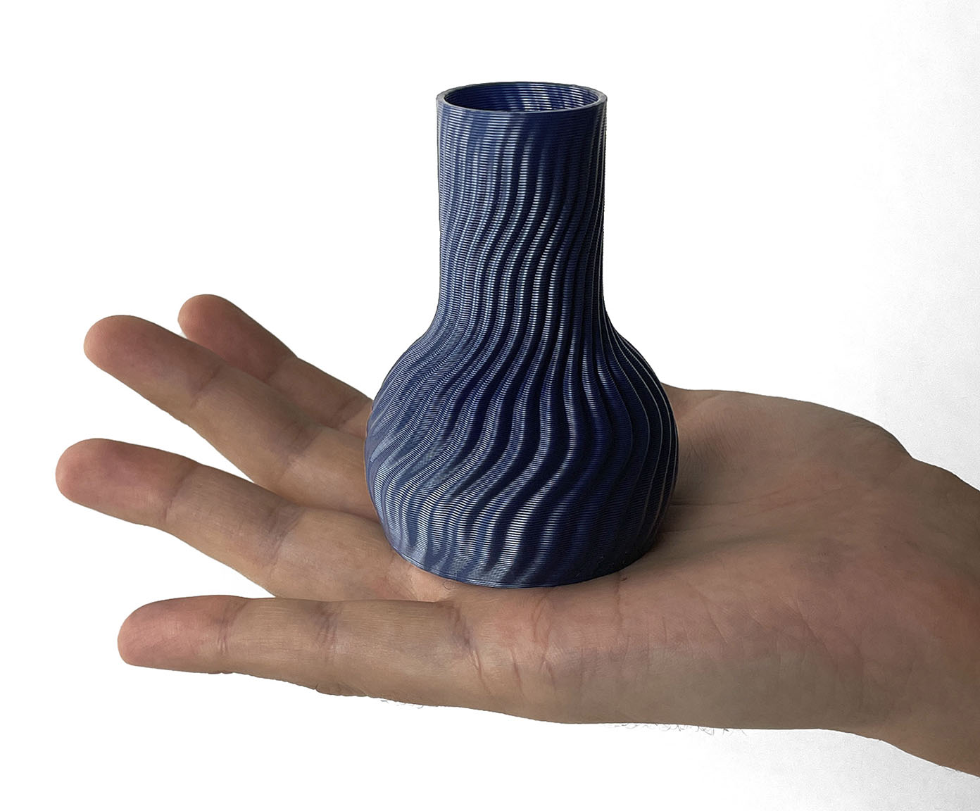 Mini Vaso Onda 2 Azul image number 4